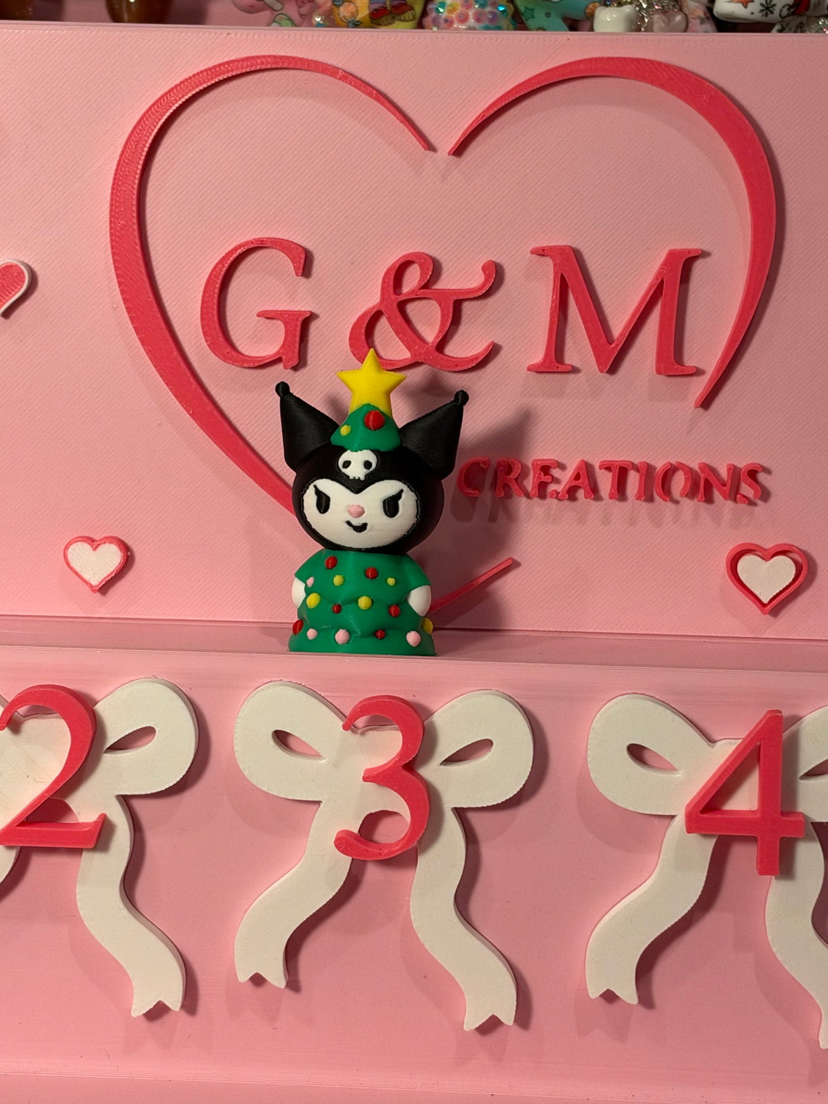 Kuku Christmas tree 3D topper
