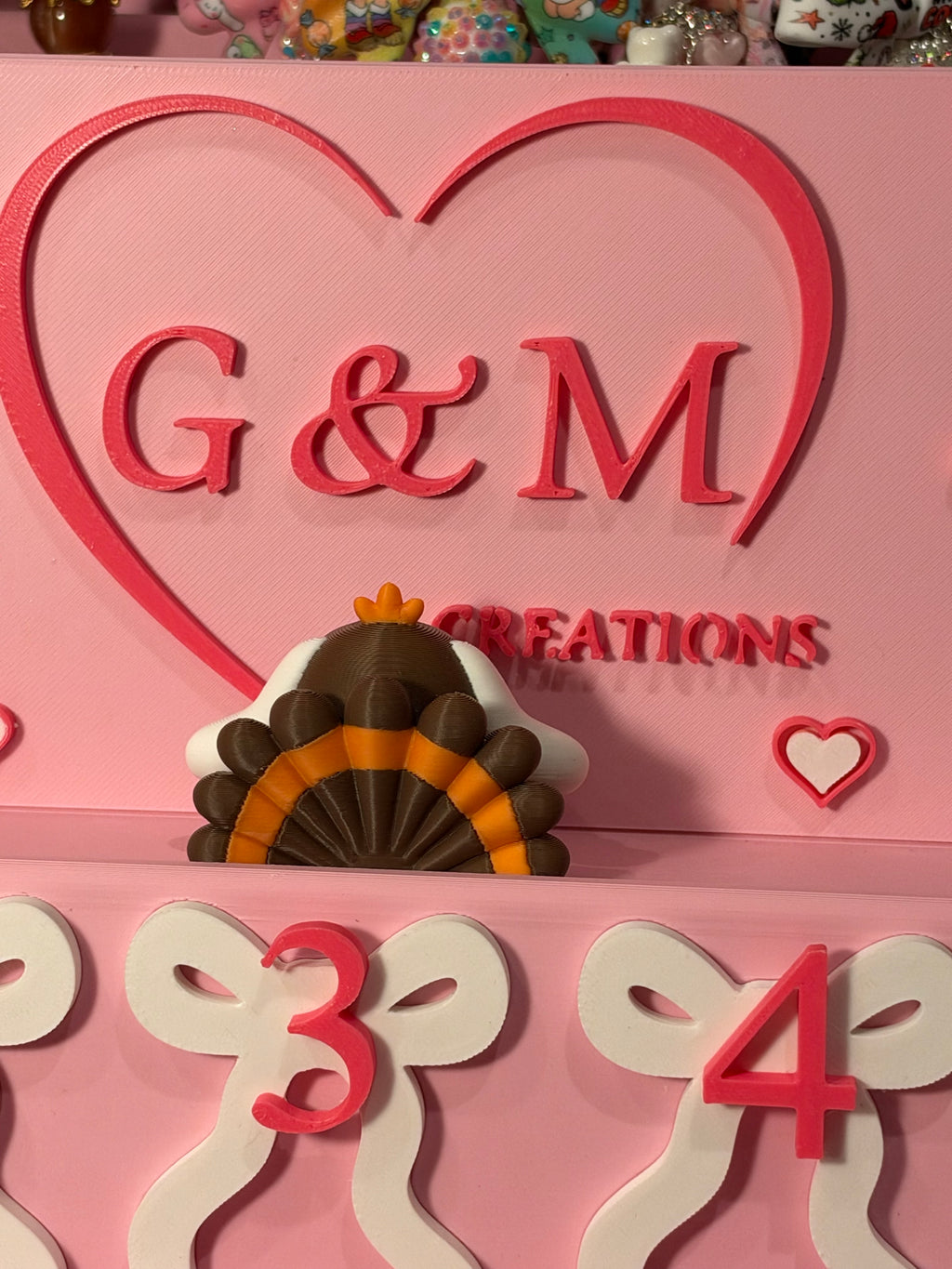 Cinna turkey 3D topper
