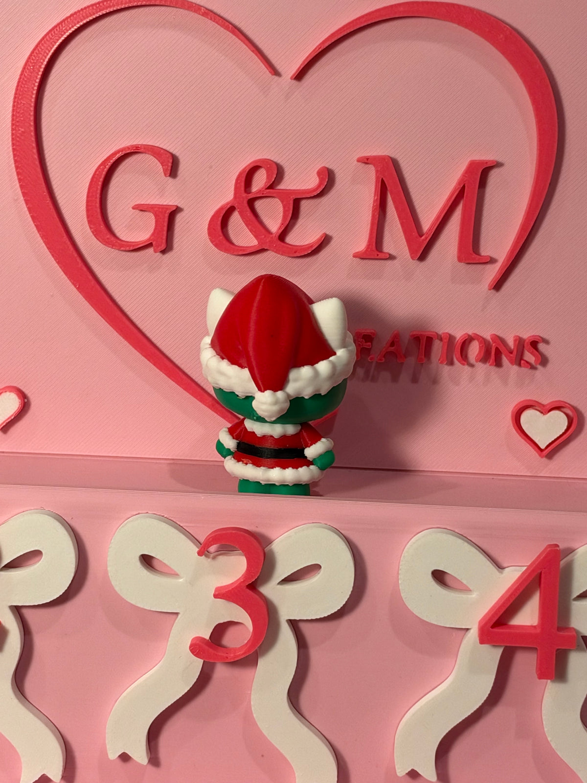Grinch x HK 3D topper only