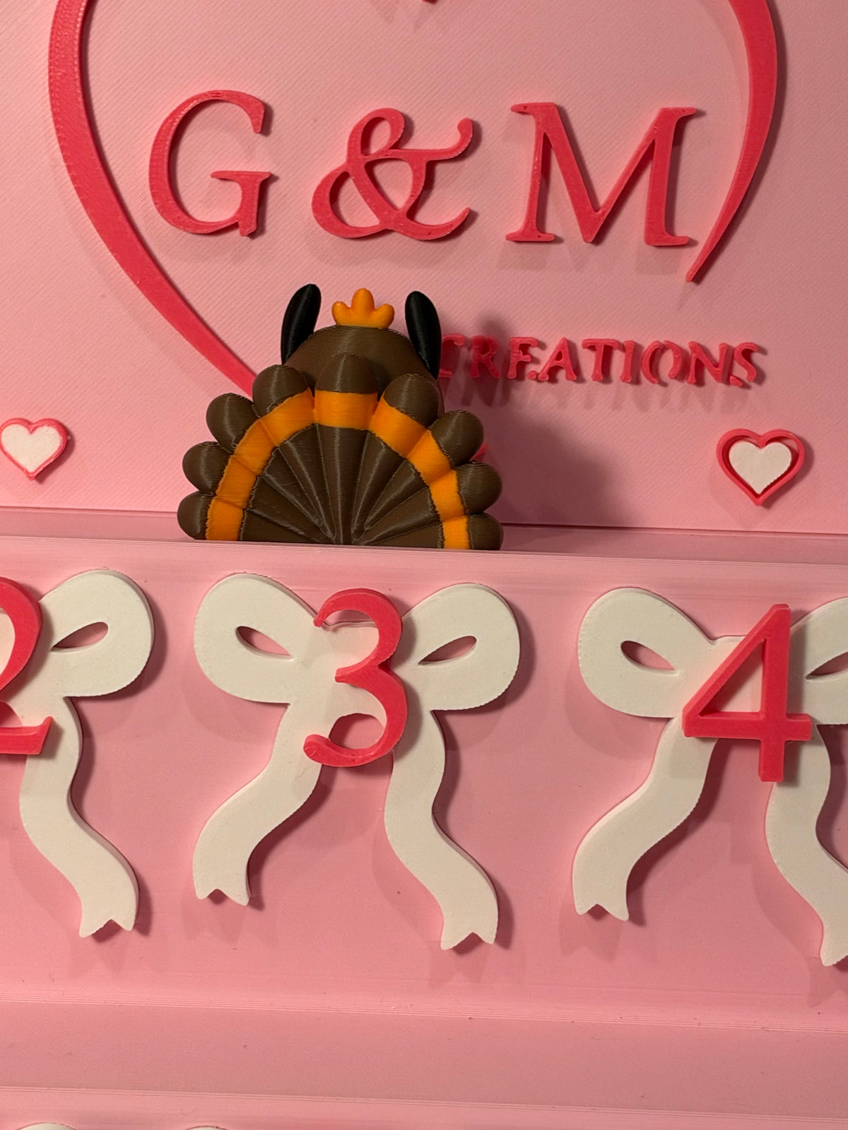 Pocha turkey 3D topper
