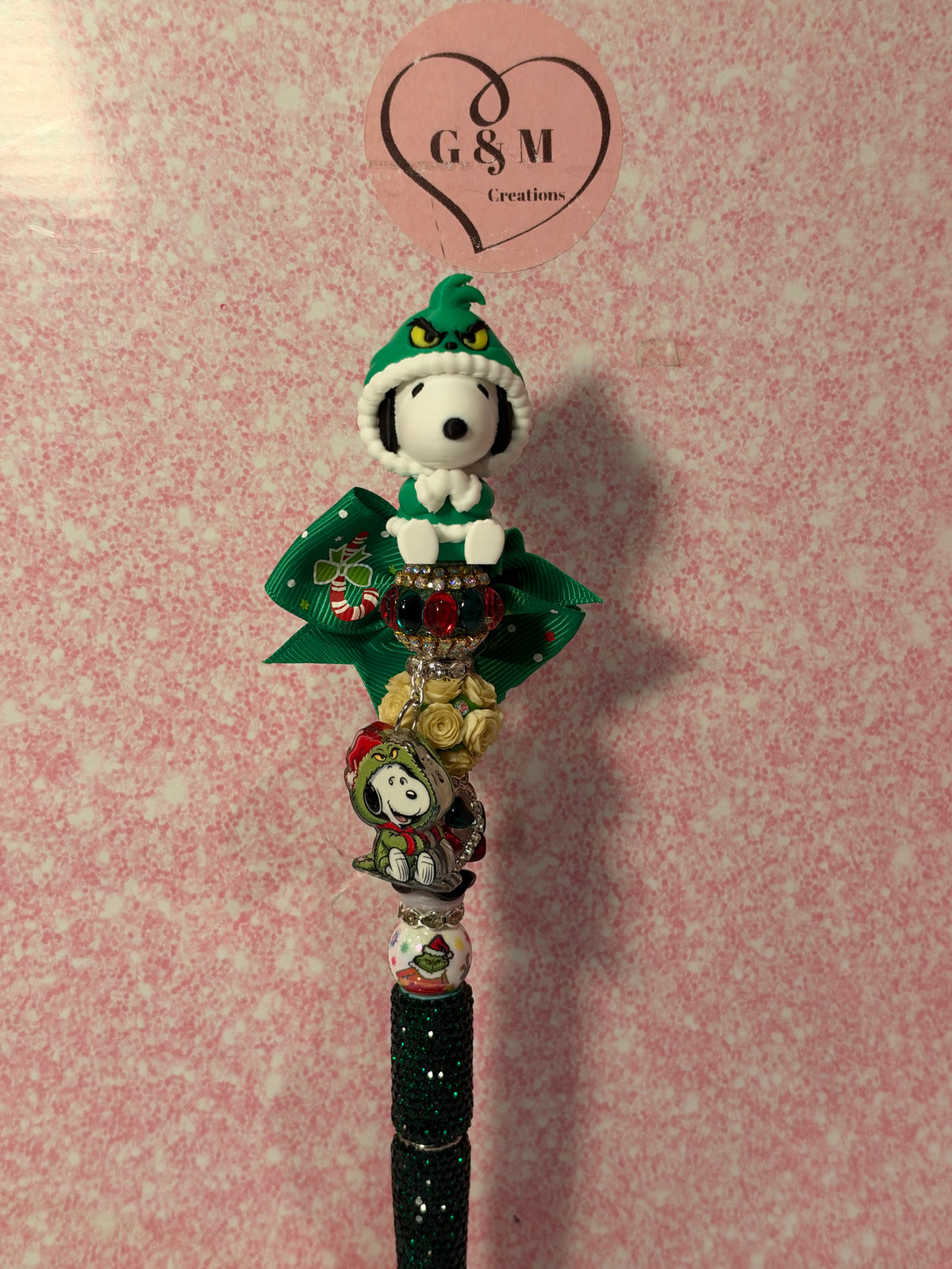 Snoopy X Grinch pre made pen